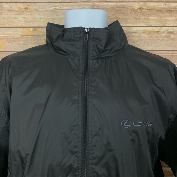 SOLD! Lexus Logo Full Zip Windbreaker by Clique - Picture 7 of 14
